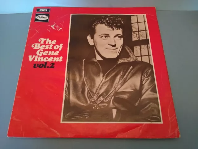 The Best Of Gene Vincent Vol. 2 LP, Compilation by EMI Capitol released 1969