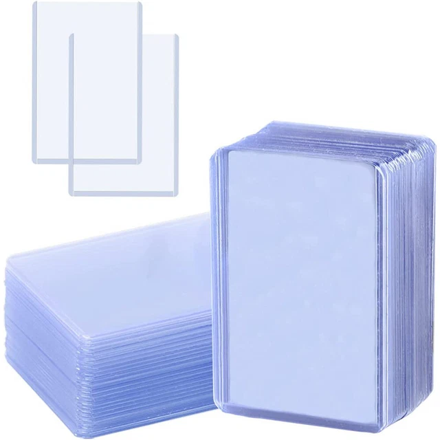 1600 Bustine Portacarte Trasparenti In Plastica Morbida – Per Carte Da Baseball, Calcio, Sportive, TCG, MTG, Dimensioni Standard