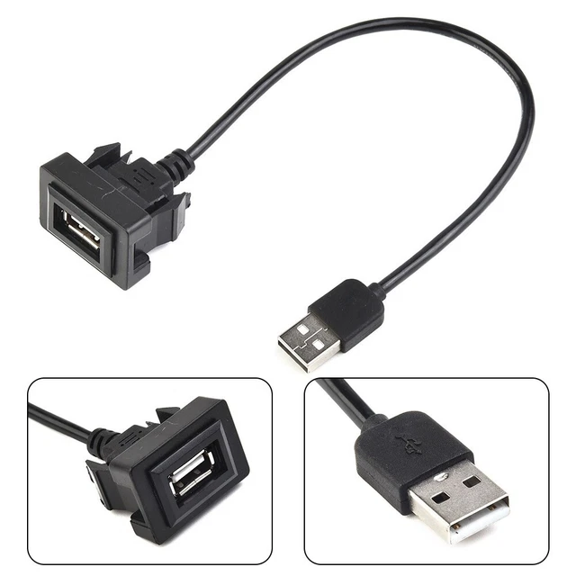 Câble D'interface CTAB Pour Autoradio Android Toyota - 4/6 Broches, USB, AUX, RCA, Longueur ~100 Cm