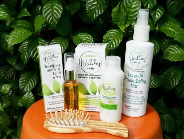 Natural Healthy Hair PROTEIN Treatment + Styling 4PC Bundle/SET RETAIL PRICE $80