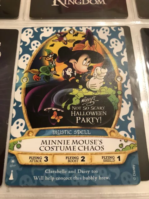 MINNIE Halloween Party Card #07/P MNSSHP Disney Sorcerers Of The Magic Kingdom