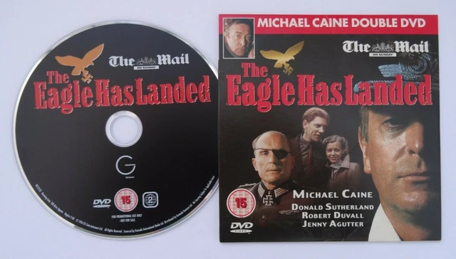 DVD: The Eagle Has Landed. War Film. Michael Caine, Jenny Agutter, Cert 15.130m