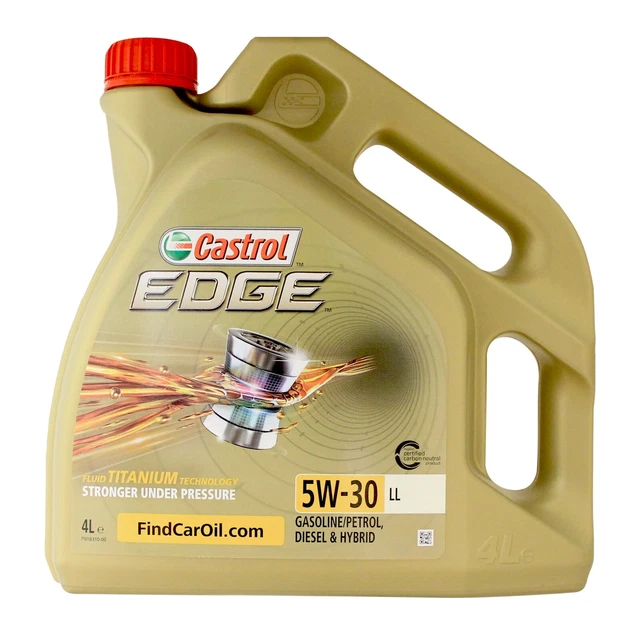 CASTROL EDGE TITANIUM 5W30 5W30 LL Fully Synthetic Engine Oil 4