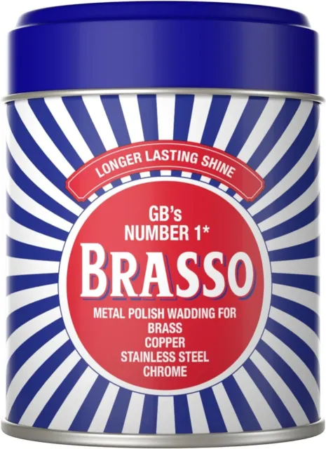 Brasso Wadding Duraglit Metal Polish For Brass Copper Chrome Stainless Steel 75g