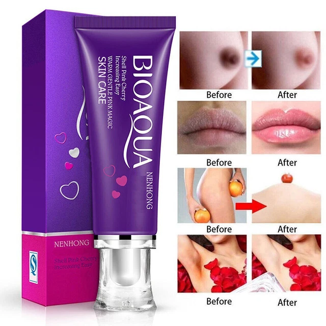 Mujer Parte Privada Esencia Rosa Crema Labios Senos Blanqueamiento Pezón Oscuro Blanqueamiento