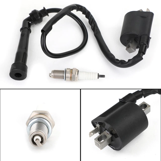 Ignition Coil + Spark Plug Yamaha Raptor 660R YFM660R Grizzly 660