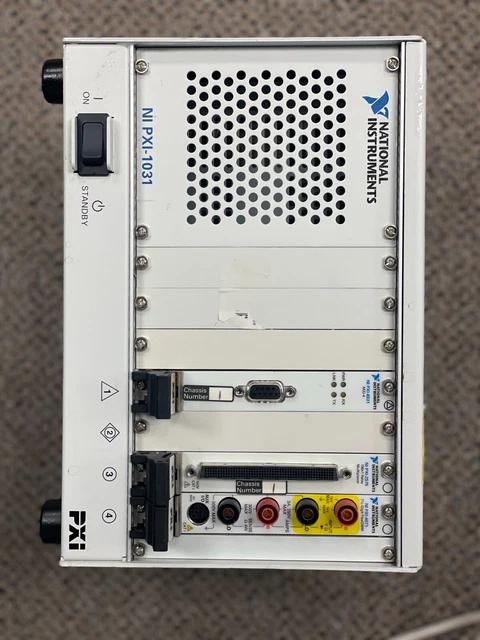 National Instruments NI PXI-1031 Frame w/ PXI-8331 & PXI-2575 & PXI 4071 National Instruments NI PXI-1031 Frame w/ PXI-8331 & PXI-2575 & PXI 4071