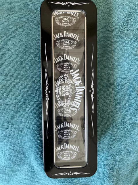 Jack Daniel's Old No.7 BRAND Dominoes in Collector's Tin - 2007. Unused