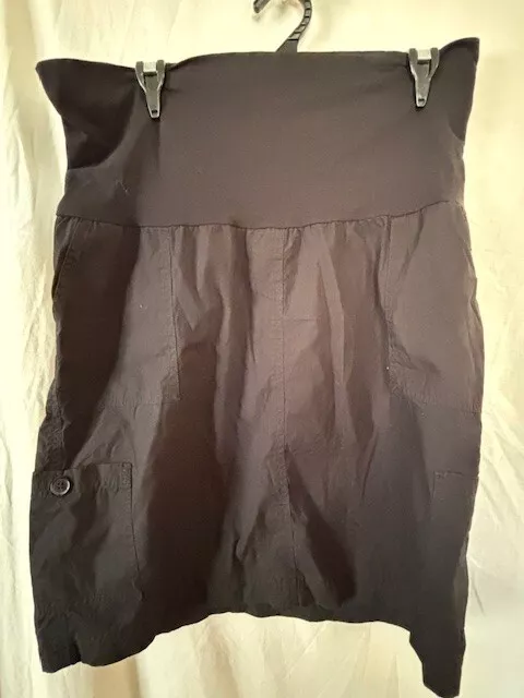 Bub2B maternity black stretch skirt size 12 in excellent condition
