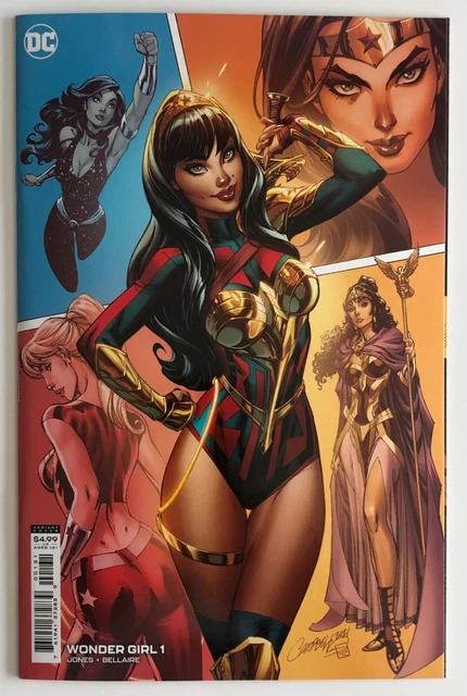 DC Comics WONDER GIRL #1 1:25 J Scott Campbell Retailer Incentive Variant