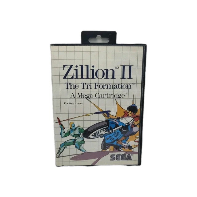 Vends Zillion 2 Sega master system - Jeux vidéo