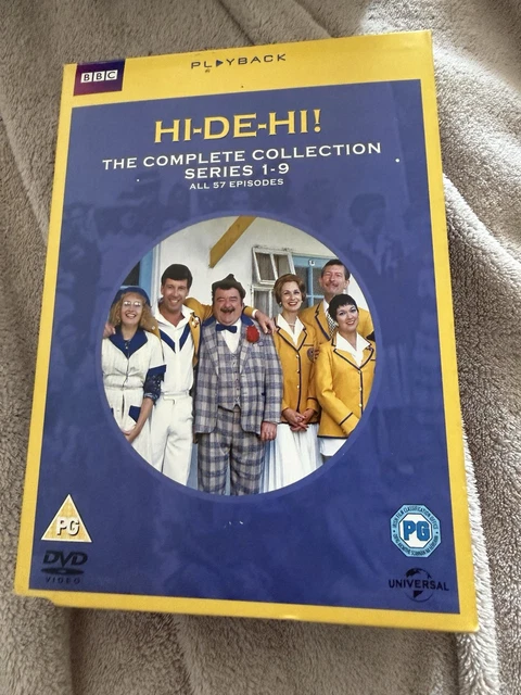 HI-DE-HI! - SERIES 1,2,3,4,5,6,7 8 & 9 - DVD bundle job lot £16.67