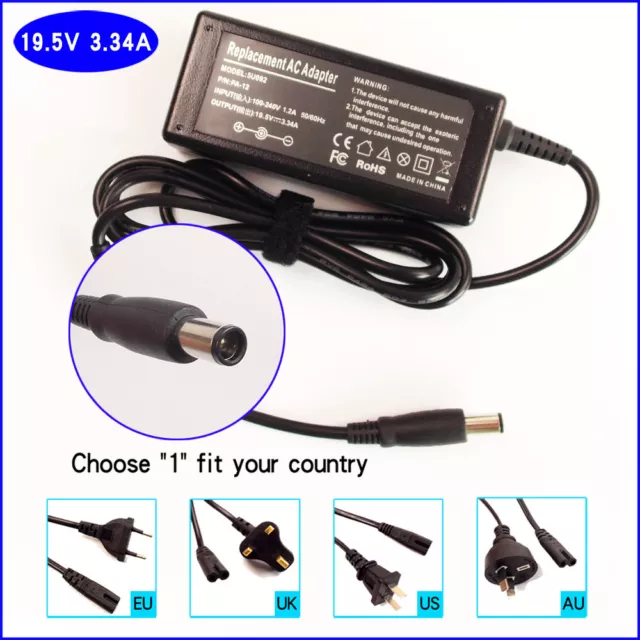 65W AC Adapter Charger Power Supply For Dell Inspiron N3010 N7010 N5010
