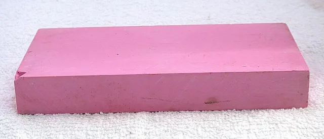 1022 Gram Carving Block Pink Coral Synthetic Cab Cabochon Gemstone Rough SB4