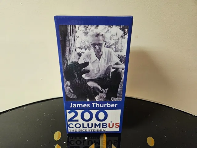 James Thurber w/ Dog Bobblehead Huntington Columbus Bicentennial 200 Ohio State