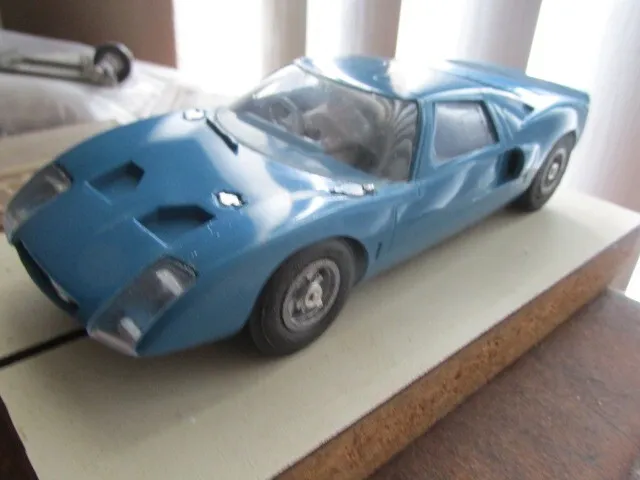 vintage 1/24 scale 1965 COX Team Modified Ford GT slot car