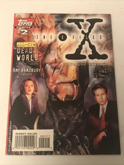 X Files Comic Book Topps #2 Dead To The World