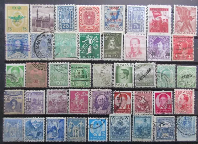 Timbres classiques, ob ou neuf, anciens ou surchargés tous états tous pays JX120