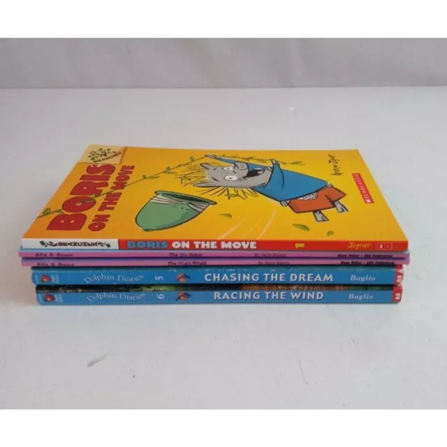 Mixed Lot Of 5 Children's Chapter Books Dolphin Diaries, Billie B. Brown & More 2