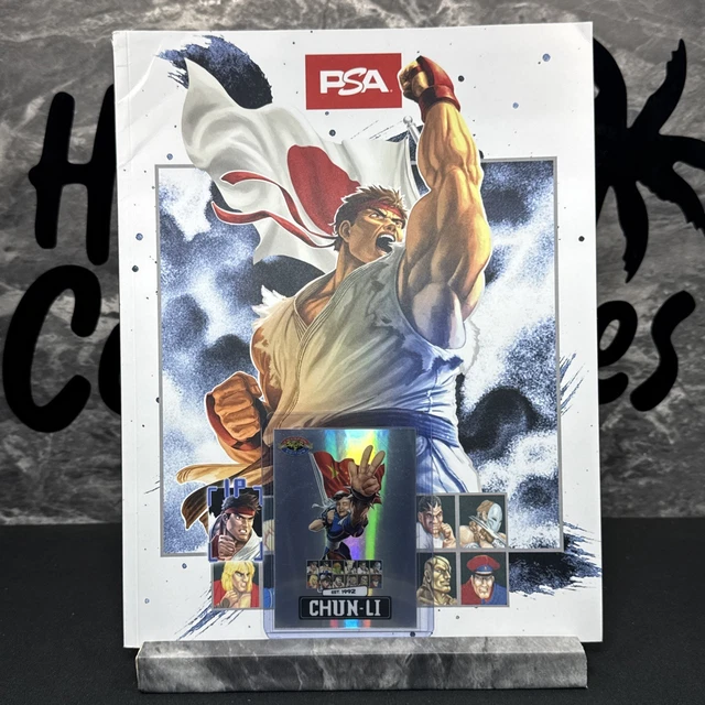 PSA MAGAZINE JUNE 2025 Street Fighter 2 with Promo Card Pack