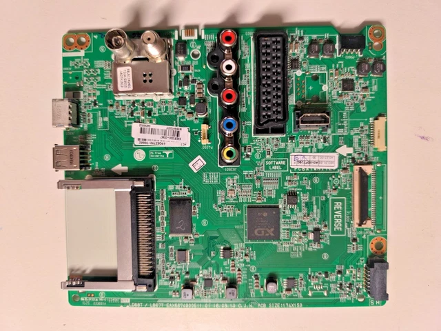 Motherboard Carte Mère TV LG OLED55CS6LA OLED65CS6 EAX69802105 Version Us International 3701084516544