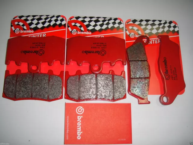 Comprimés Frein BREMBO Avant 07BB26SA + Arrière 07BB28SP BMW Série R 1200 Rt