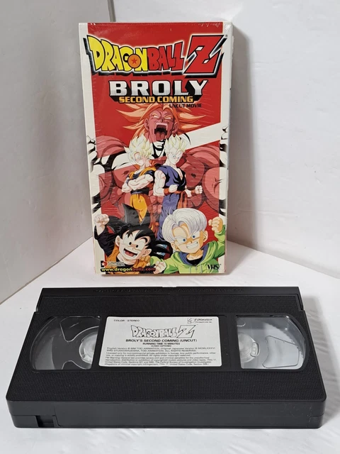 DRAGON BALL Z Broly Second Coming VHS Tape UNCUT £188.33 - PicClick UK
