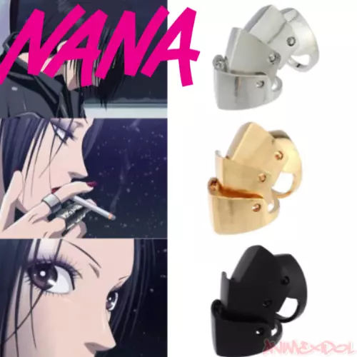 Anime Oosaki Nana Rings Cuff Finger Ring Manga Fashion Cosplay Ring Anime RN12