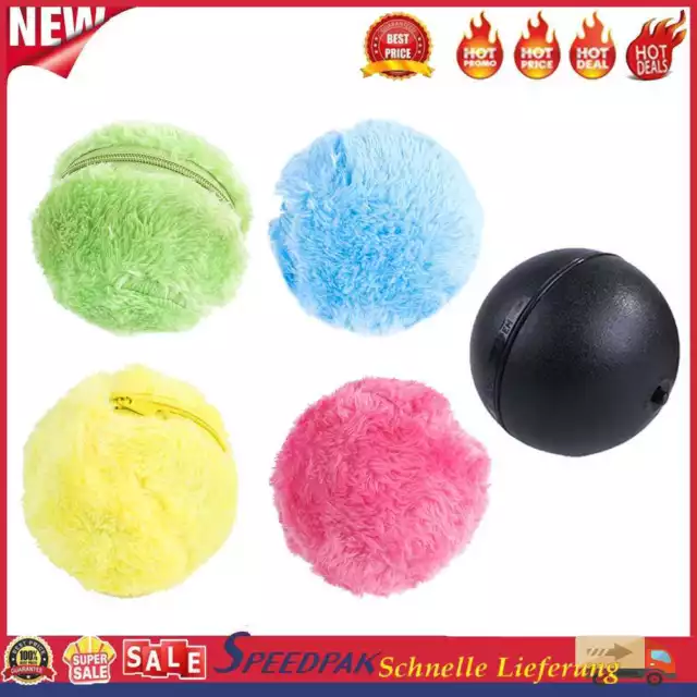 5pcs Automatic Interactive Pet Electric Magic Roller Toy Ball Dog Cat Products