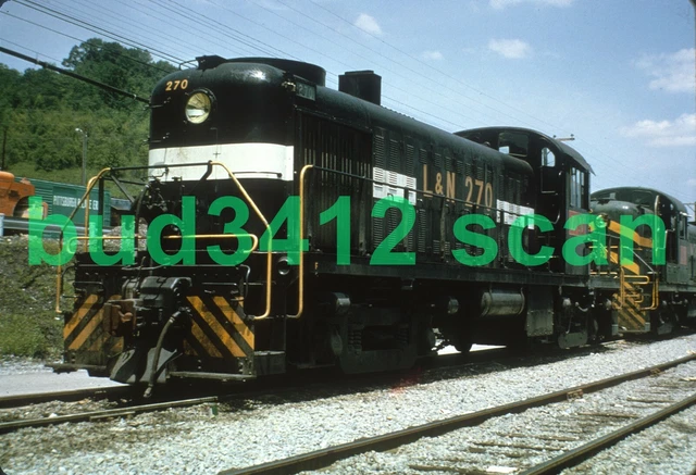 LN L&N Louisville & Nashville RS3 #270 at De Coursey KY 1964 DUPLICATE Slide!