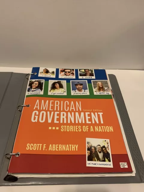 American Government Stories of a Nation Scott F. Abernathy LOOSE LEAF