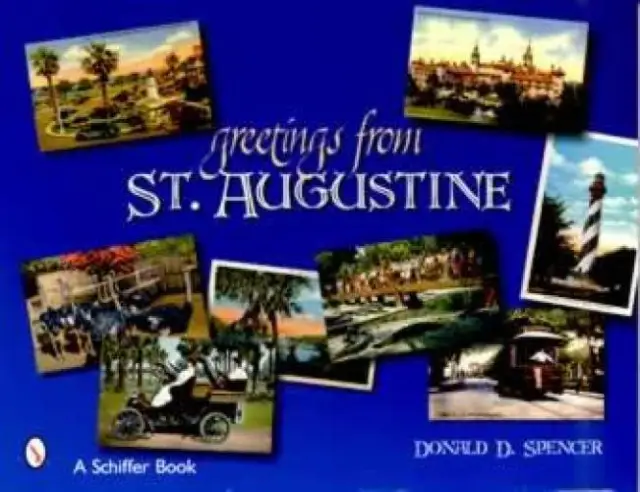 St. Augustine Florida Postcards Book FL Vintage Photos