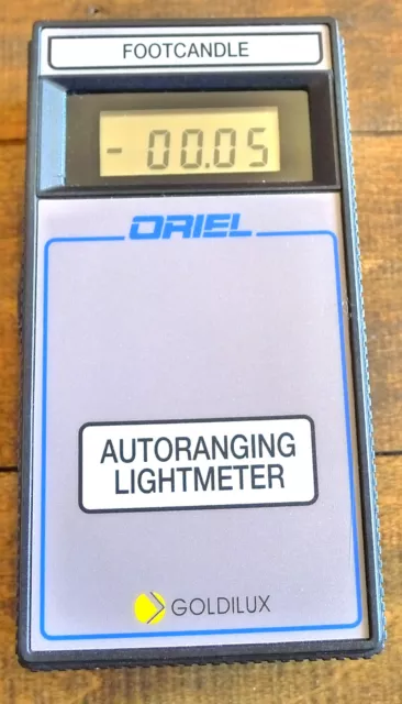 Compteur de lumière automatique Newport Oriel 70229 Goldilux GAL-5L