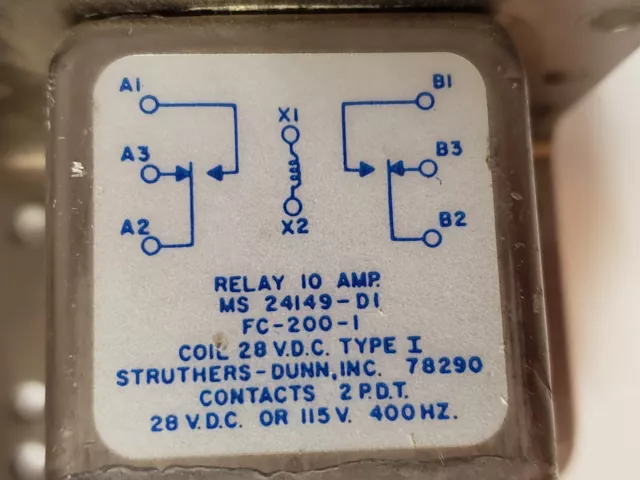 Military Standard MS24149-D1 Relay  ,Electromagnetic 2