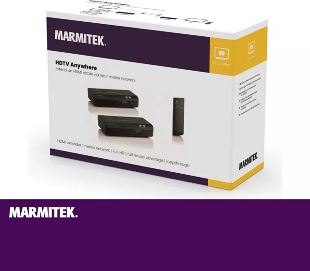 HDMI a Través de Powerline - PLC - Marmitek HDTV