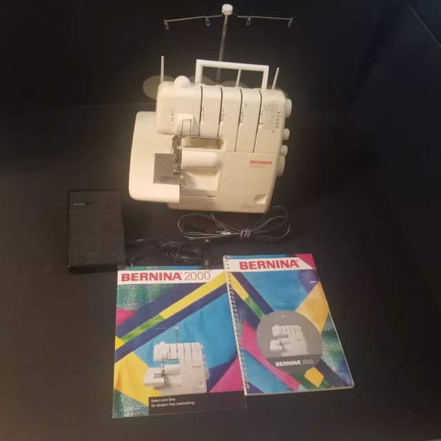 Bernina 2000de Serger with Manuals