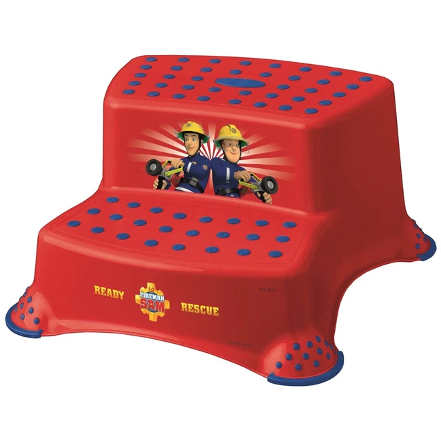 Keeeper Fireman - Feuerwehrmann Sam Schemel 2-stufig Hocker Cherry Red