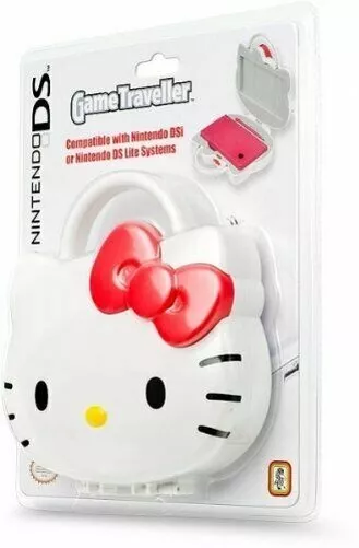 Nintendo DS/Dsi/DS Lite Hello Kitty Carrying Case Protection Avec Poignée
