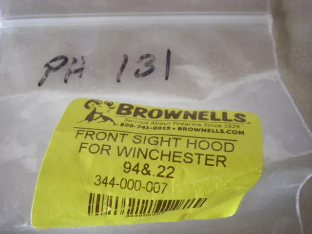 Brownells front sight hood 94 & 22
