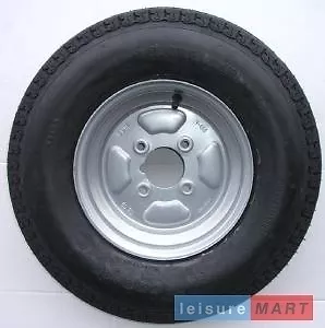 500 X 10 Inch Trailer Wheel 4 Ply High Speed Tyre 4 inch PCD