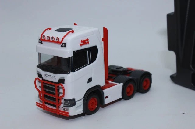 HERPA, CABINE SCANIA CR 20 HD avec déflecteurs d'air et becquet de toit – 2 p... EUR 11,90 - FR