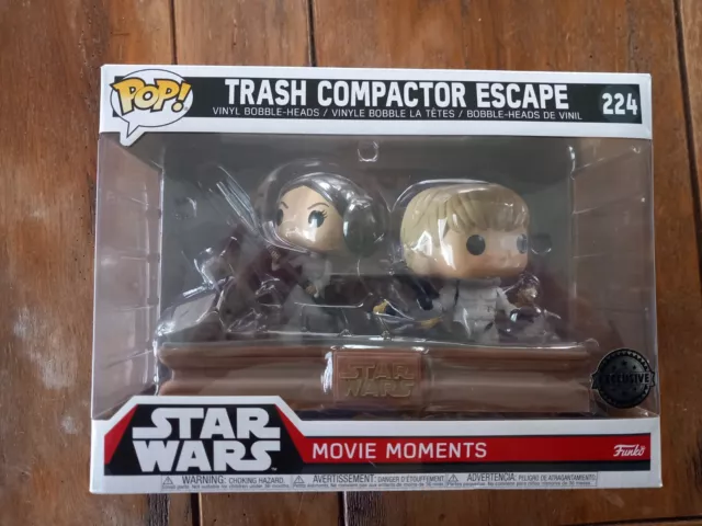 funko,pop,224,star wars,movie moments,trash compactor escape