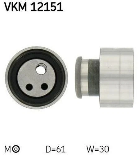 SKF Galet tendeur de courroie de distribution Poulie-tendeur VKM 12151 61mm 30mm