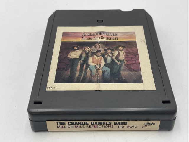 The Charlie Daniels Band Million Mile Reflections 8 Track Cassette Tape