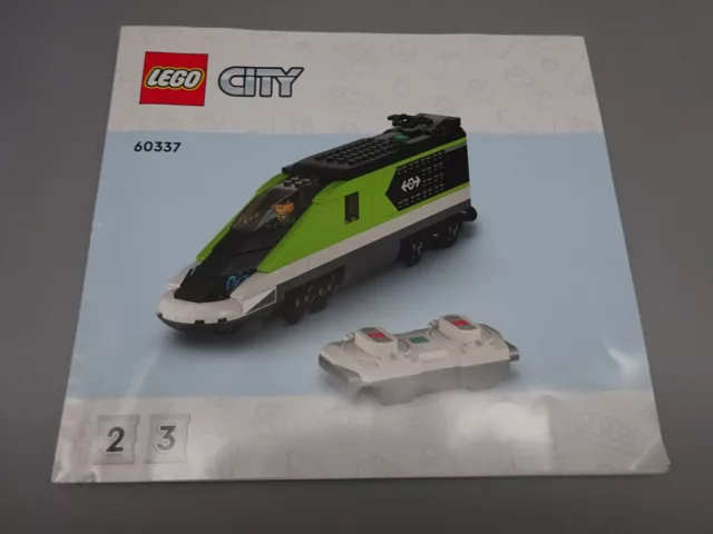 Lego City Eisenbahn E - Lok grün/ schwarz 60337 mit Power UP Set