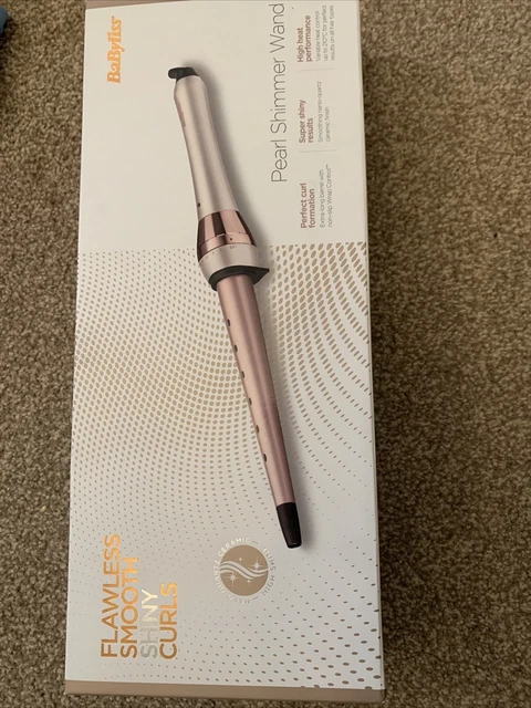 BABYLISS PEARL SHIMMER Curling Wand PicClick UK