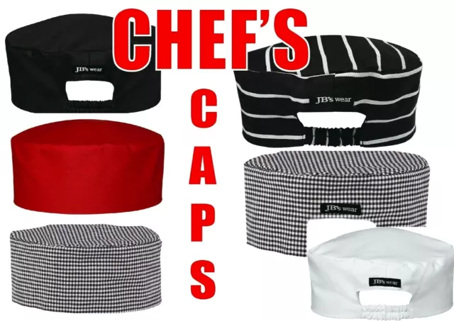 Chef Hat, Chef Cap,chef skull cap, Baker Kitchen Restaurants Catering  BRAND NEW