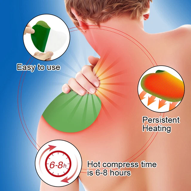 12pcs Shoulder Plaster Wormwood Patch Rheumatic Arthritis Shoulder Pain Stic_tu