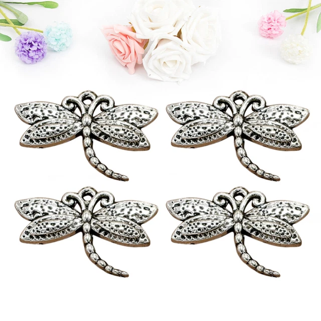 20 Stück Legierung Mode Libelle Anhänger Charms DIY Schmuck Herstellung Zubehör