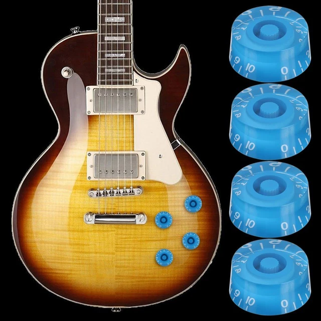 Boutons de volume de tonalité Interrupteur de réglage de basse For Les Paul LP